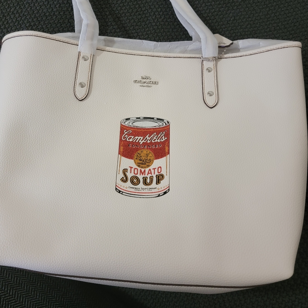 Coach Limited Edition Campbell's Soup Print Purse